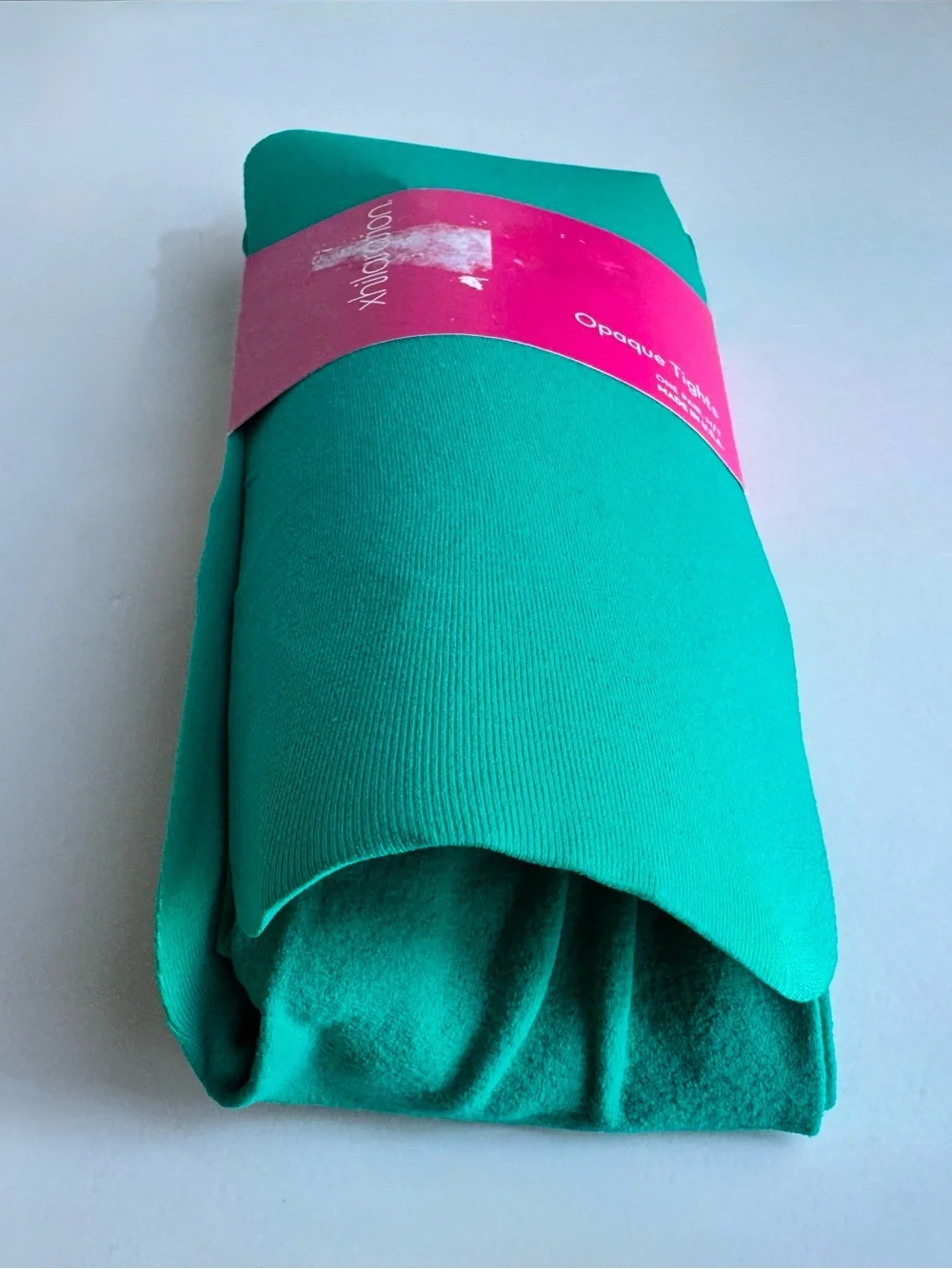 Vintage Xhilaration Women's M/T Opaque Tights in Teal